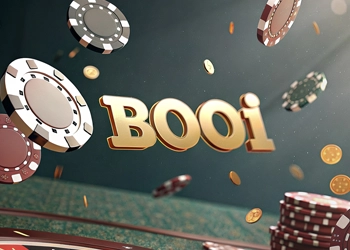 Логотип Booi для веселых игр и бонусов