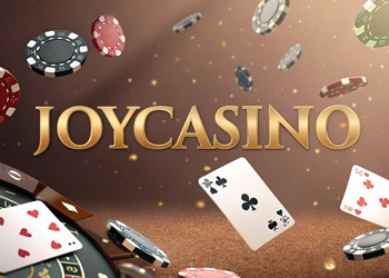Логотип JoyCasino для захватывающих игр и бонусов