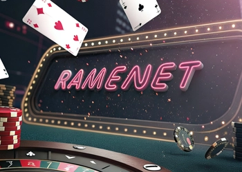 Логотип Ramenbet для уникальных слотов и бонусов